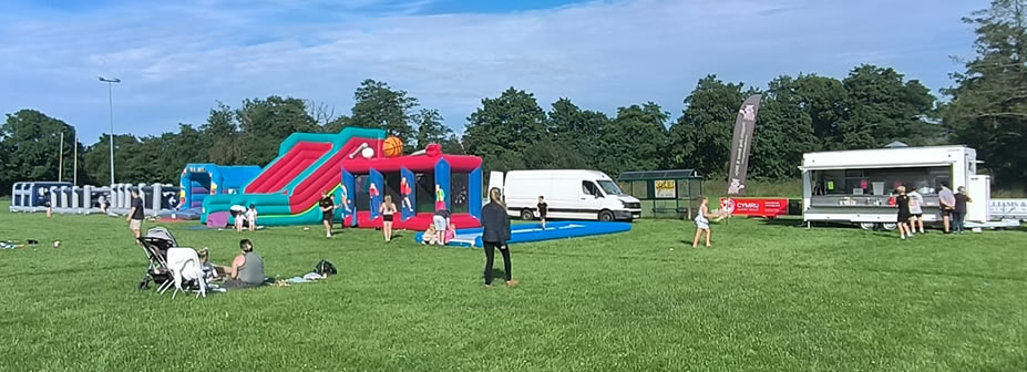 Combined catering and entertainment packages across Wales
