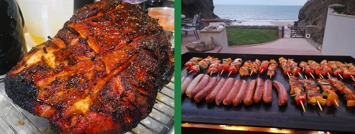 BBQ catering West Wales