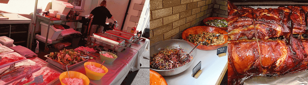 Corporate event catering across Wales